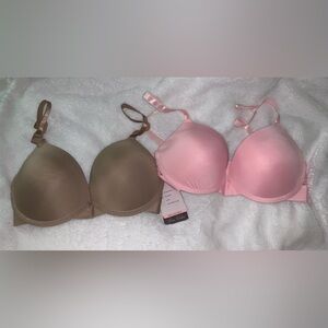 Prima Valentina 2-Pack Demi Lace Bras (34C)